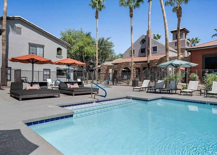 Boulevard Quiet Modern 1br Pickleball Pool Parking Gym 08 * Chandler